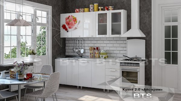 Кухня Айс-Крим 2,0 м (БТС)